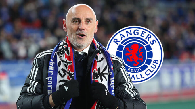 kevin-muscat-with-rangers-badge (1)