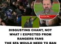 SFA ALERT! Rangers Fans Face Possible Away Ban After ‘Disgraceful’ Crowd Incident Goes Viral 😱
