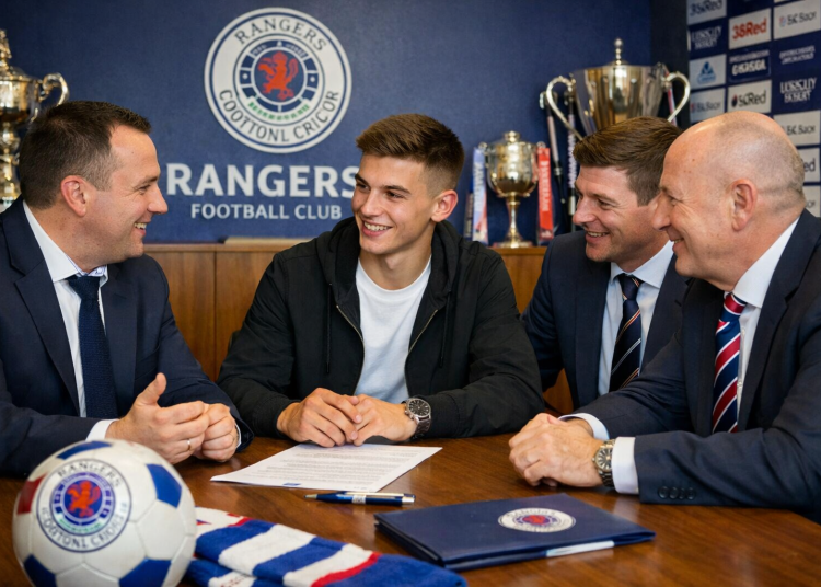 RANGERS OPEN TALKS: Damir Redzic Spotted With Ibrox Chiefs as Transfer Move ‘Edges Closer