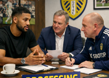 Danilho Doekhi to Leeds United: Deal NOW in PROCESSING as Officials Hold Crunch Talks In The Key Meeting