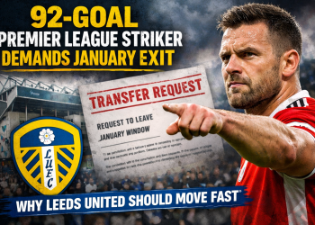 BEST DEAL EVER:92-Goal Premier League Hitman DEMANDS January Exit – Why Leeds United Must Move FAST or Miss a Golden Chance