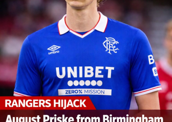 TRANSFER HIJACK! 🔵  Rangers Hijack August Priske from Birmingham in Big-Money Deal — Ibrox Move CLOSE! 💰⚡