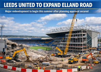 GOOD NEWS:Leeds United Approved to Expand Elland Road Into a 53,000-Seat Giant This summer.