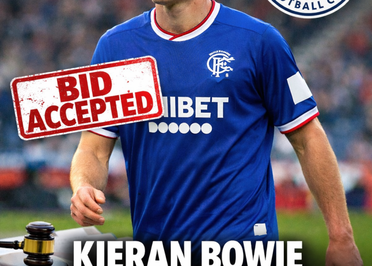 BID ACCEPTED: Kieran Bowie Exit Confirmed as Rangers Sanction Transfer Move
