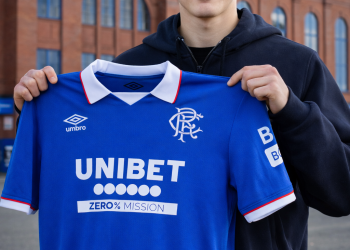 DONE DEAL CLOSE: – Damir Redzic Poses With Rangers Shirt As Ibrox Move Nears Completion