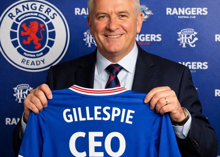 BREAKING: Rangers Confirm Jim Gillespie as CEO — Fans React as New Chapter Begins!”
