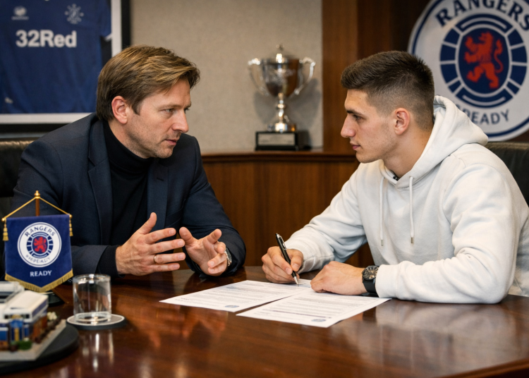 WELCOME TO IBROX:– Danny Röhl Meets Damir Redzic In FINAL TALKS As Rangers Deal Nears DONE
