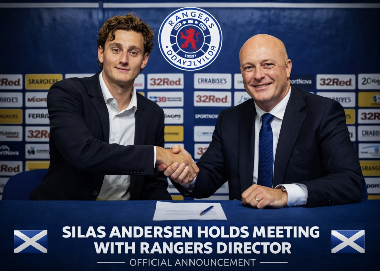 DONE DEAL LOADING? Silas Andersen Holds Crunch Talks With Rangers Director as Ibrox Announcement Nears.