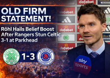 OLD FIRM STATEMENT! Danny Röhl Salutes Belief Surge After Rangers Silence Celtic 3–1 at Parkhead 🔵⚪