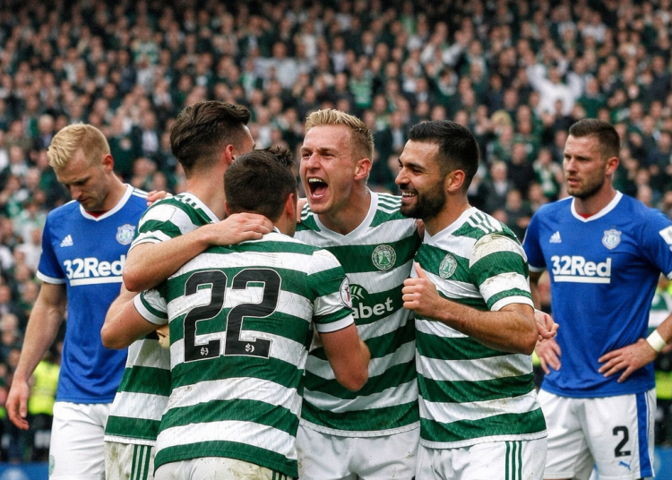 FIRST-HALF FIREWORKS! Celtic Strike First to Rock Rangers in Explosive Old Firm Showdown 🔥