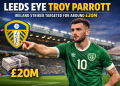 BREAKING:Leeds United are said to be preparing a £20m offer to land Republic of Ireland striker Troy Parrott in what could be a huge January move.