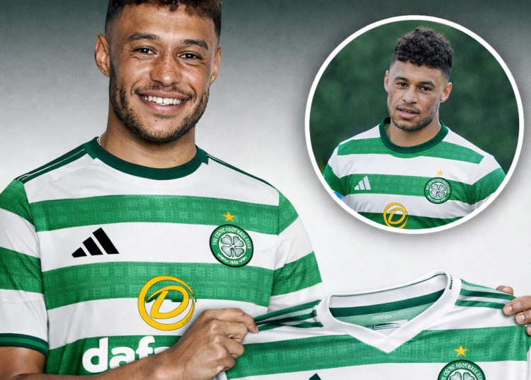 HERE WE GO: Alex Oxlade-Chamberlain has finally joined Celtic.
