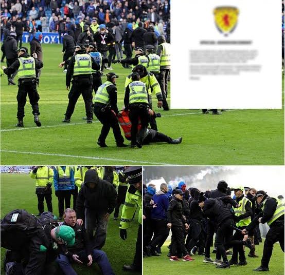 BBC ANNOUNCEMENT!!!:Two More Arrested After Violent Rangers v Celtic Clash at Ibrox as Police Crack Down