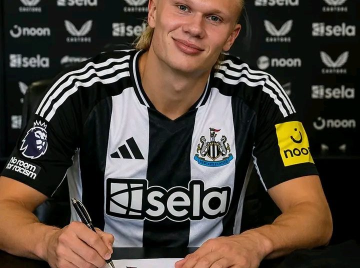 DEAL ACCEPTED: Newcastle United have officially stunned the football world by announcing the sensational signing of Erling Haaland on a four-year contract.