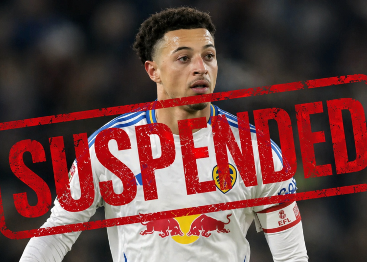 SHOCKING NEWS: Leeds United captain Ethan Ampadu has been Sleeping with Lucas perri wife and he has been suspended.