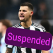 BREAKING: Newcastle united F.C. captain Bruno Guimaraes has been Sleeping with Anthony Gordon wife and he has been suspended.