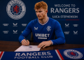 OFFICIAL ANNOUNCEMENT:Rangers Complete Luca Stephenson Signing as Midfield Reinforcement Arrives at Ibrox