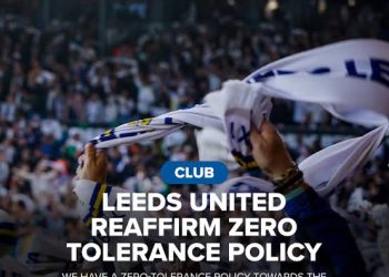 OFFICIAL ANNOUNCEMENT:Leeds United Make Powerful Zero-Tolerance Statement Ahead of Brighton Clash